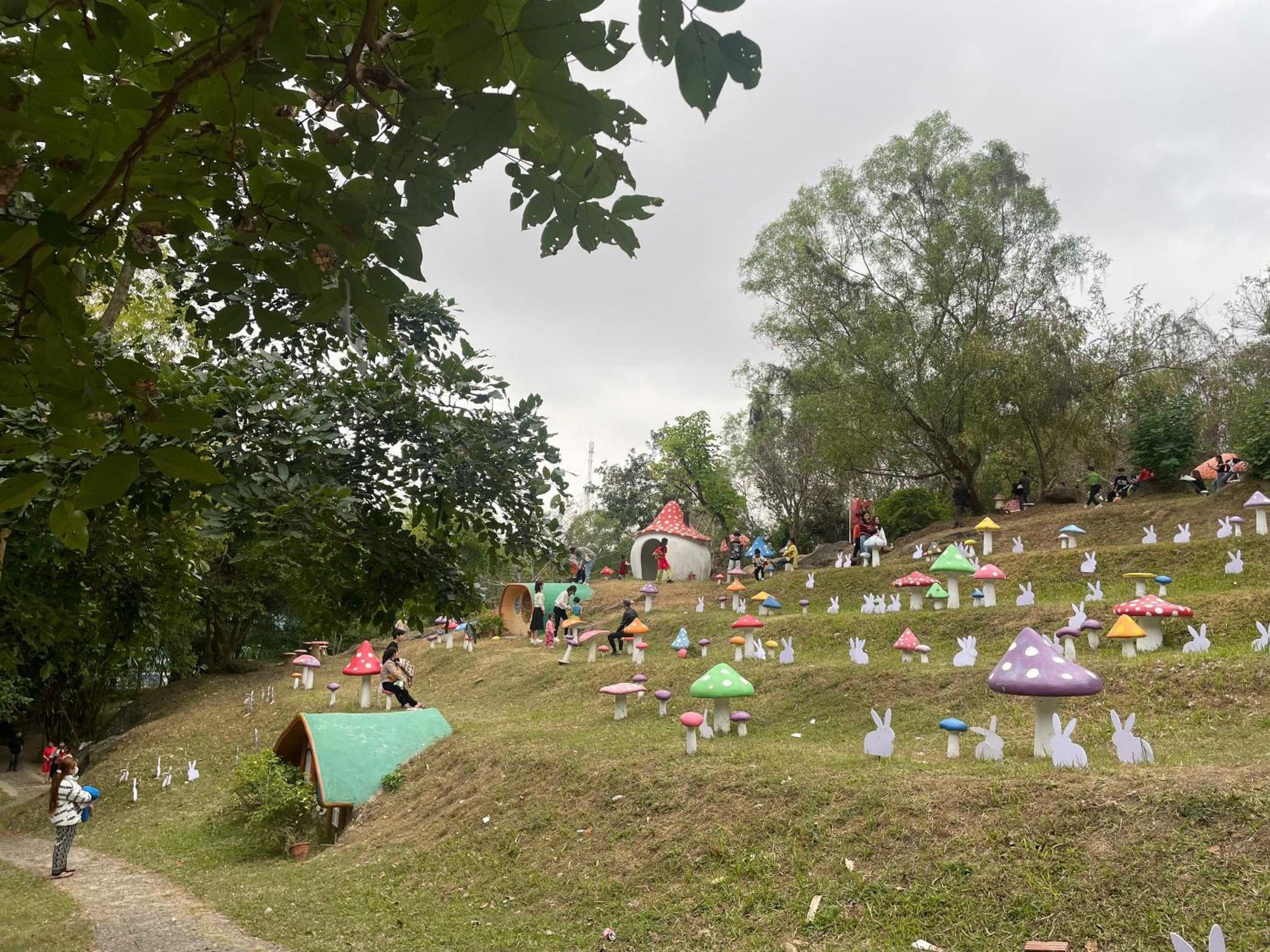 Khu Du Lich Sinh Thai Nui Ngam Nam Dinh Esterno foto
